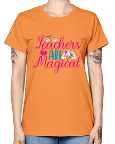 teachers are magical 429# - unicorn -  Missy T-Shirt