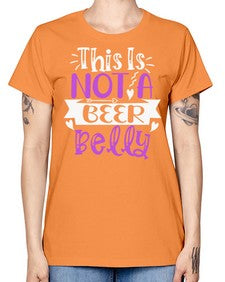 this is not a beer belly 1648# - beer -  Missy T-Shirt