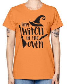 tiny witch in the oven 18# - witch -  Missy T-Shirt