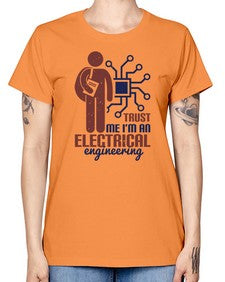 trust me Im an electrical engineering Style 454# - engineer -  Missy T-Shirt