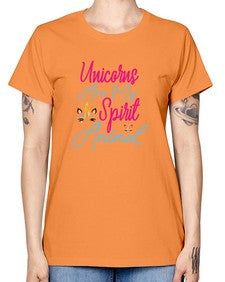 unicorns are my spirit animal 526# - unicorn -  Missy T-Shirt