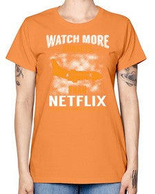 watch more sunsets then netflix  48# - airplane -  Missy T-Shirt