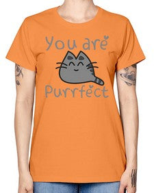 you are purrfect - cats -  Missy T-Shirt
