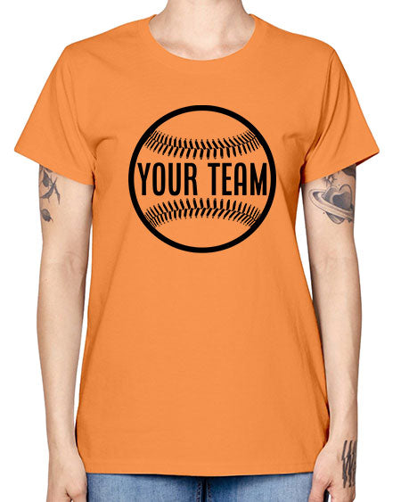 your team 2270# - softball -  Missy T-Shirt