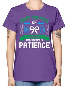 Adopt the pace of nature her secret is patience Style 50# - Self awareness -  Missy T-Shirt