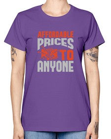 Affordable prices to anyone Style 28# - cleaner -  Missy T-Shirt