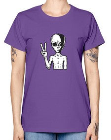 Alien 59# - ufo -  Missy T-Shirt
