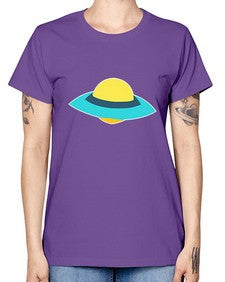 Alien 60# - ufo -  Missy T-Shirt