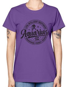 Aquarius 71# - aquarius -  Missy T-Shirt