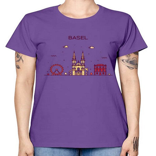 Basel 419# - cities -  Missy T-Shirt
