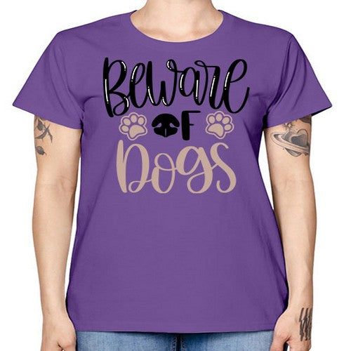 Beware Of Dogs Style 33# - dogs -  Missy T-Shirt