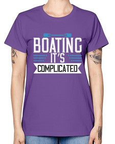 Boating its complicated 14# - boats -  Missy T-Shirt