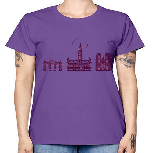 Brussels 507# - cities -  Missy T-Shirt