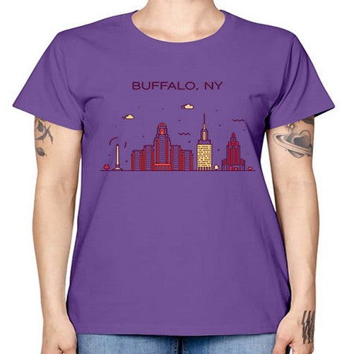 BuffaloNY 520# - cities -  Missy T-Shirt