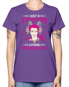 Capricorn chick 193# - capricorn -  Missy T-Shirt