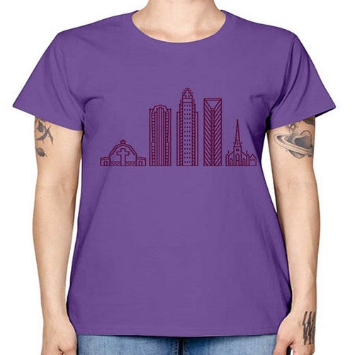 CharlotteNC 559# - cities -  Missy T-Shirt
