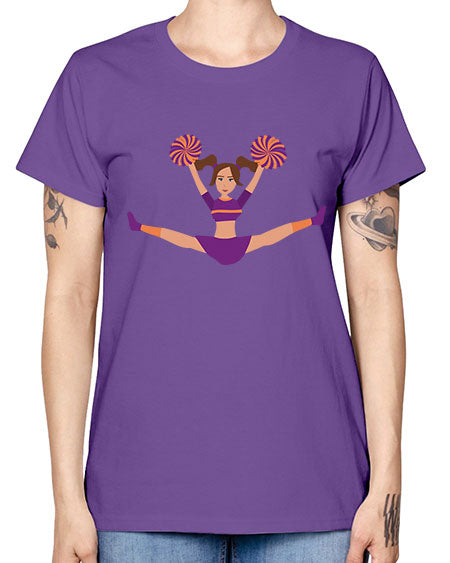 Cheerleader 15# - cheer -  Missy T-Shirt