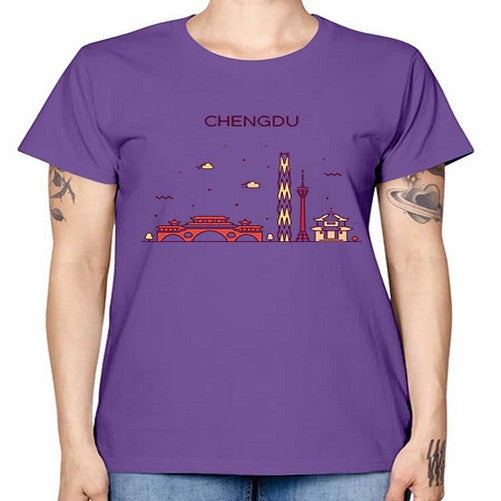 Chengdu 563# - cities -  Missy T-Shirt