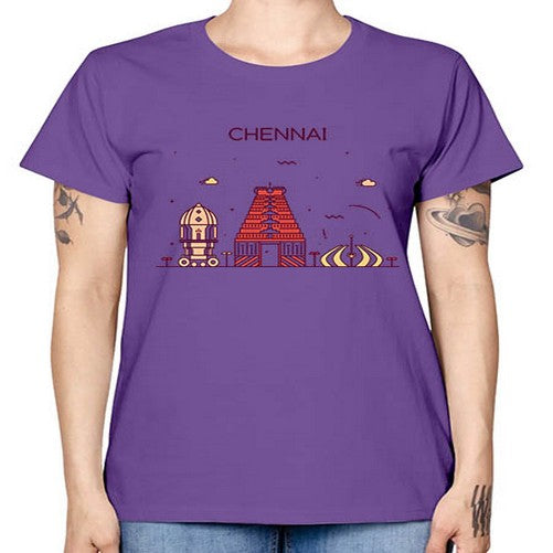 Chennai 566# - cities -  Missy T-Shirt