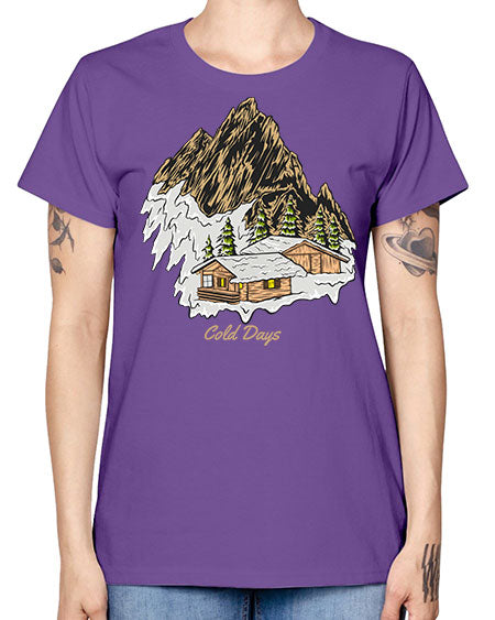 Cold Days 26# - nature -  Missy T-Shirt