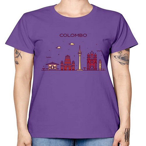 Colombo 599# - cities -  Missy T-Shirt