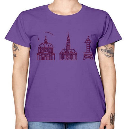 Copenhagen 624# - cities -  Missy T-Shirt