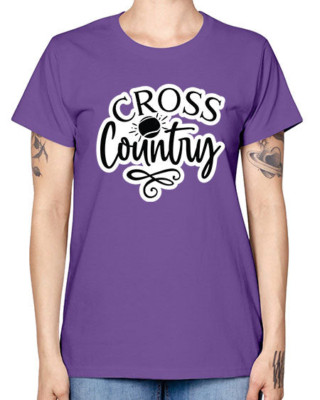 Cross country 8# - running -  Missy T-Shirt