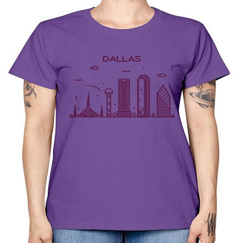 Dallas 643# - cities -  Missy T-Shirt
