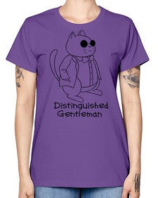 Distinguished Gentleman - cats -  Missy T-Shirt