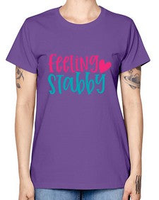 Feeling Stabby Nurse Style 780# - nurse -  Missy T-Shirt