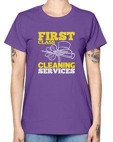 First class cleaning service Style 159# - cleaner -  Missy T-Shirt