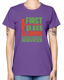 First class cleaning service Style 160# - cleaner -  Missy T-Shirt