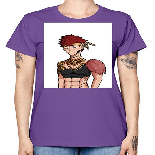 Forest tribal boy 67# - anime -  Missy T-Shirt