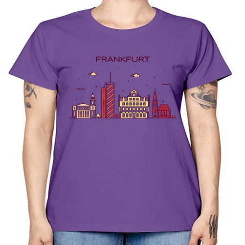 Frankfurt 745# - cities -  Missy T-Shirt