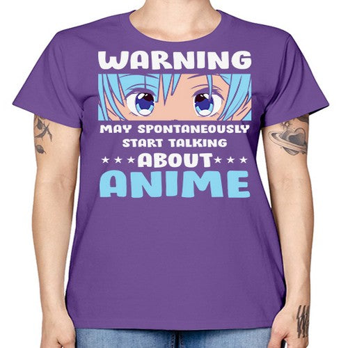 Funny Anime Talk About Anime 229# - anime -  Missy T-Shirt