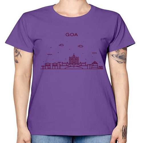Goa 775# - cities -  Missy T-Shirt