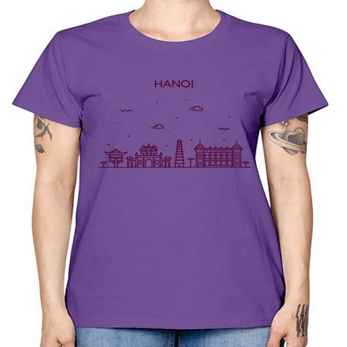 Hanoi 812# - cities -  Missy T-Shirt