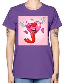 Heart 139# - cartoon general -  Missy T-Shirt