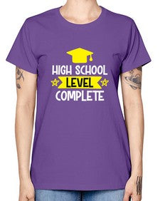 High School Level Complete 351# - twelfth grade -  Missy T-Shirt