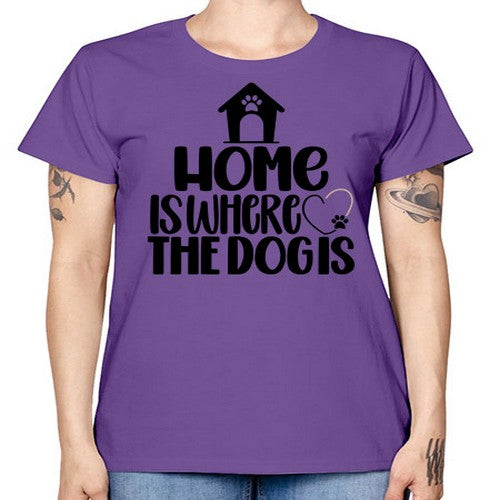 Home Is Where The Dogis Style 20# - dogs -  Missy T-Shirt
