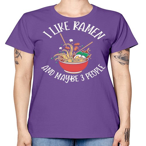 I Like Ramen Japanese Noodles 239# - anime -  Missy T-Shirt