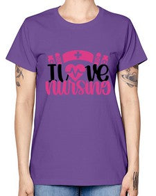 I Love Nursing Style Style 897# - nurse -  Missy T-Shirt