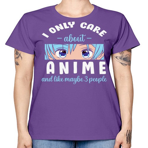 I Only Like People Anime Japanese 241# - anime -  Missy T-Shirt