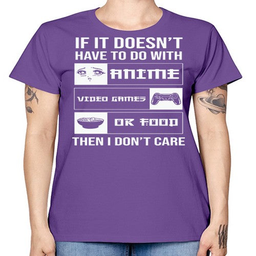 If It NotAnime Game Or Anime 246# - anime -  Missy T-Shirt