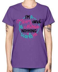 Im A Mom And A Nurse Nothing Style Style 957# - nurse -  Missy T-Shirt
