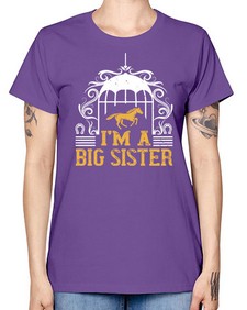 Im a big sister Style 38# - horse -  Missy T-Shirt