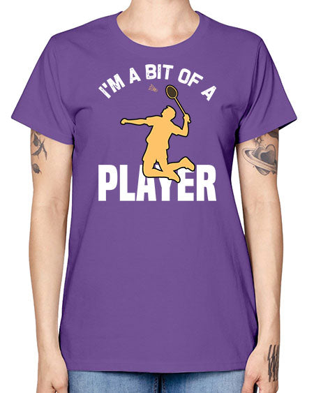 Im a bit 1071# - badminton -  Missy T-Shirt