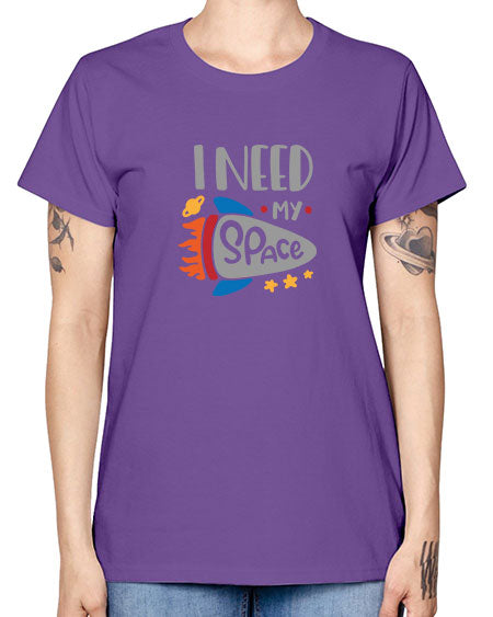 Ineedmyspace 17# - space -  Missy T-Shirt