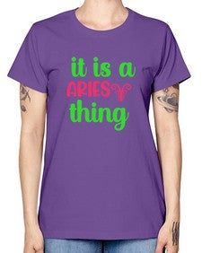 It is a aries thing 253# - aries -  Missy T-Shirt