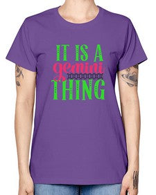 It is a gemini thing 254# - gemini -  Missy T-Shirt